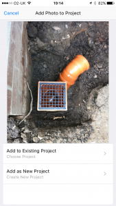 Add new issue from photo