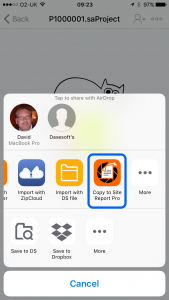 Copy to Site Report Pro