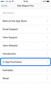 site-report-pro-restore-in-app-purchases