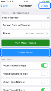 site_report_pro_create_report_click_create_report