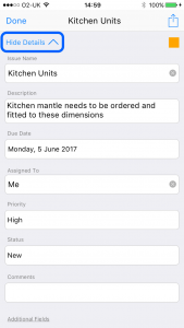 site_report_pro_edit_details_screen_click_hide_details