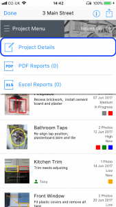 site report pro edit project details 3 main street 1 169x300 - Site Report Pro - Add Company Logo