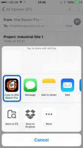 site_report_pro_import_project_click_site_report_icon