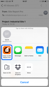 site_report_pro_import_project_click_site_report_pro_icon site_report_pro_import_project_click_site_report_pro_icon
