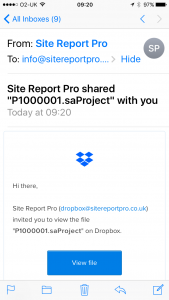 site_report_pro_import_project_dropbox1