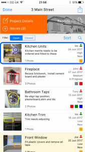 Site Report Pro - Add Multiple Images snag audit pro app edit issue details 1 169x300 - Site Report Pro - Add Multiple Images