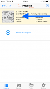 snag audit pro app unarchive project 1 169x300 - Site Report Pro - Unarchive Project