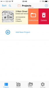 snag audit pro app unarchive project 2 169x300 - Site Report Pro - Unarchive Project